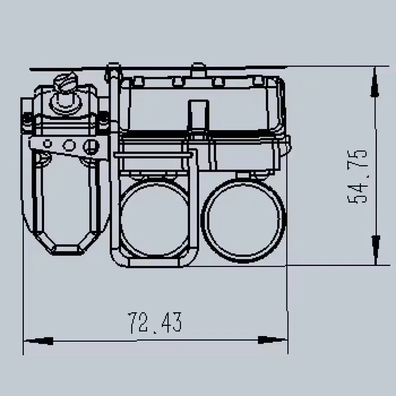 RC 1/14 LESU Metall-Batteriekasten und Harnstoff-DEF-Tank für Tamiya Traktor-LKW-Modelle für SCANIA MAN VOLVO Muldenkipper DIY-Zubehör – Detail 2