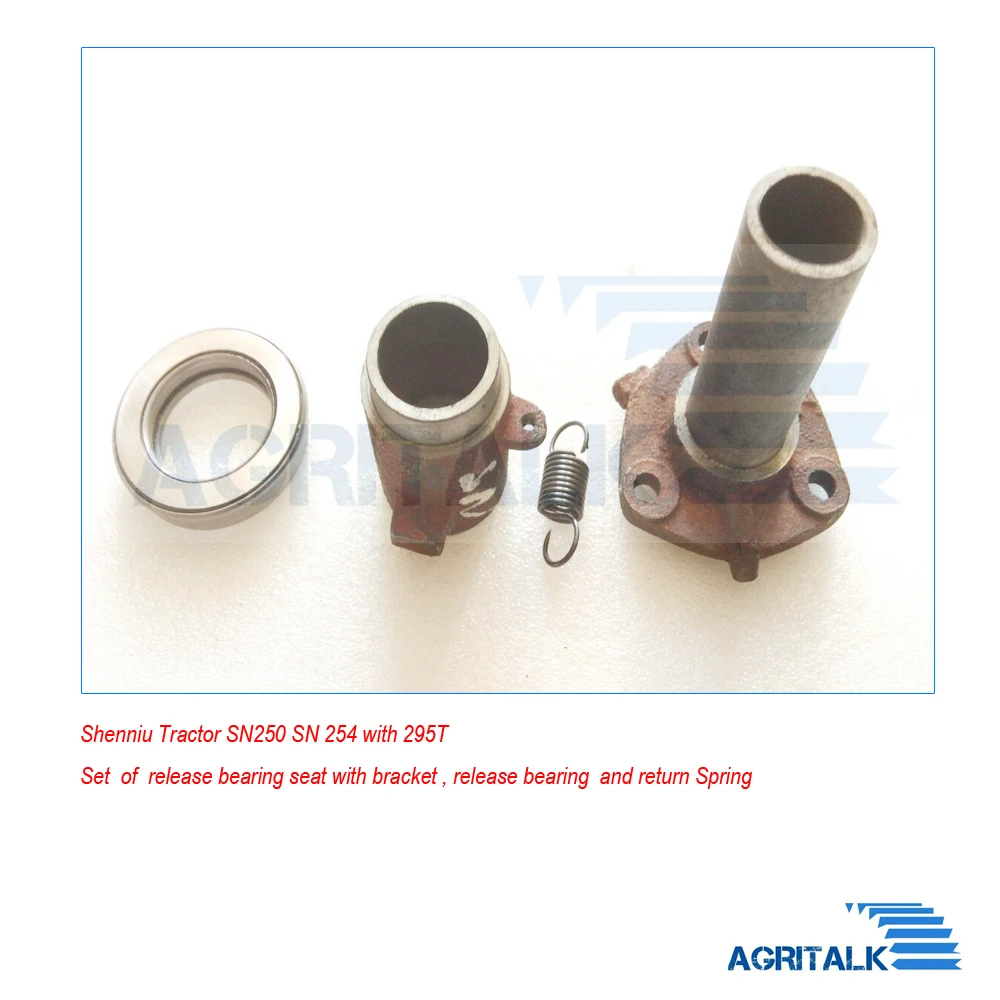 

set of release bearing seat, bracket, release bearing and release spring for Shenniu (Bison, Hardley) SN250 SN254 tractor