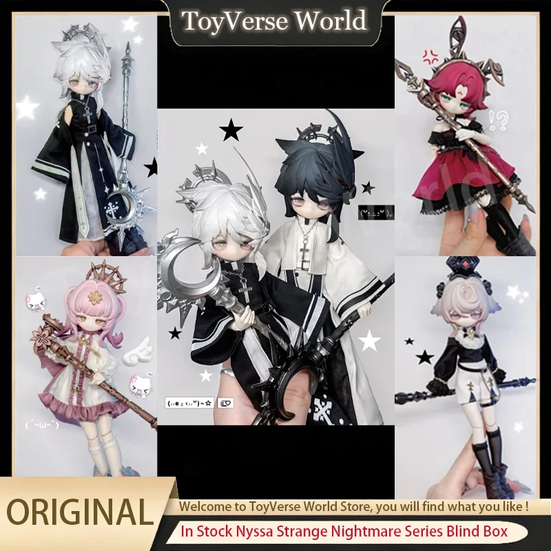 

Moonlight Fairy Tale Story 1/8 Bjd Blind Box Lunar Lore Mystery Box Kawaii Action Figure Movable Joint Doll Model Surprise Gifts