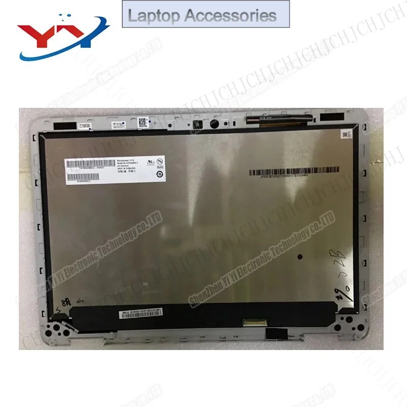 

F оригинальный для Asus Chromebook Flip C302 C302CA C302C 12,5 "1920X1080 FHD светодиодный ЖК-экран с сенсорным экраном в сборе с рамкой