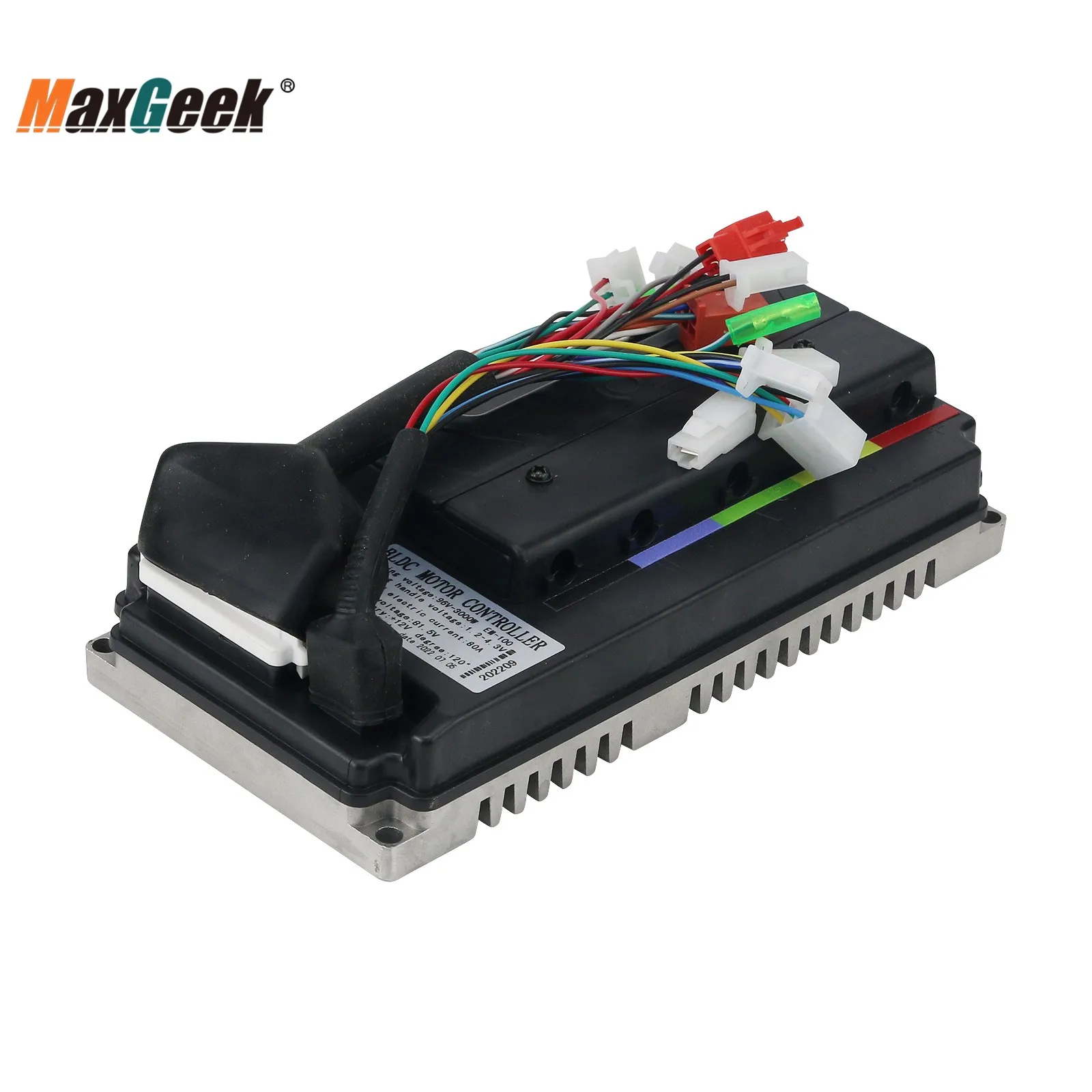 Maxgeek Sine Wave Controller 3000W 60V-72V 96V Big Power E-Bike Brushless Motor Sensor E-Bike Controller