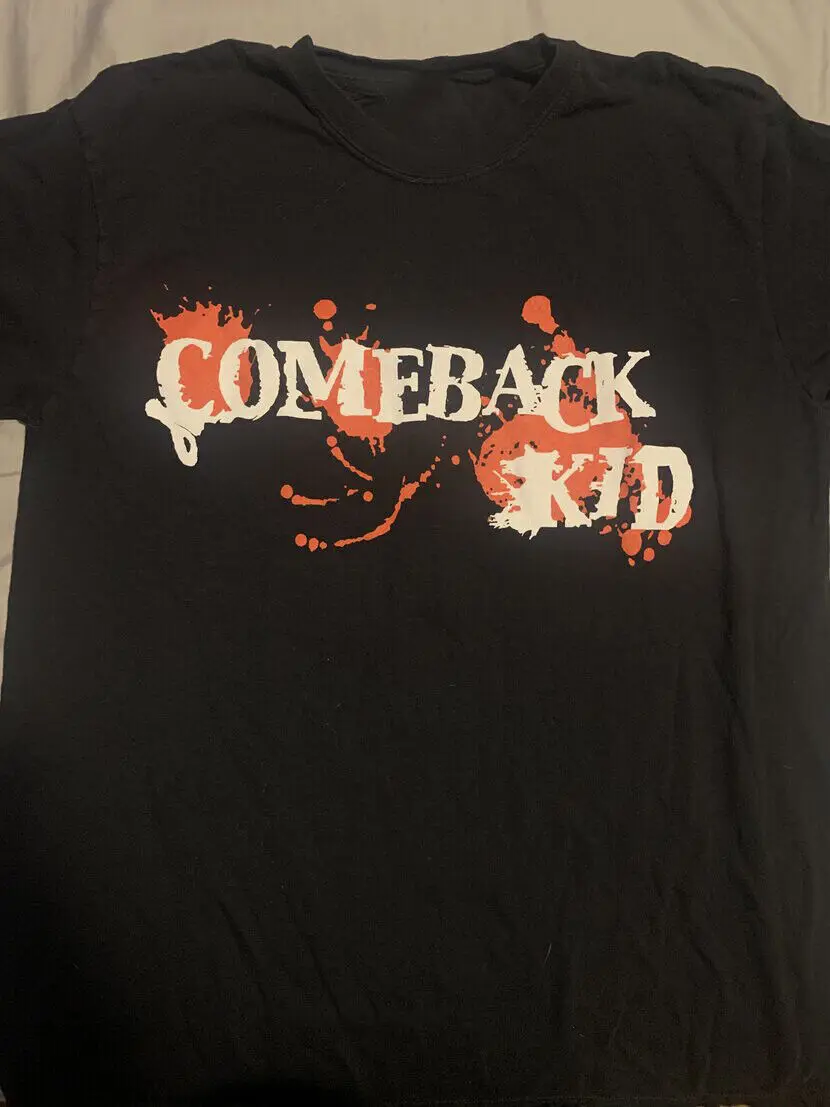 Comeback Kid Band Black Color Heavy Cotton Size S-4XL T-Shirt PP571