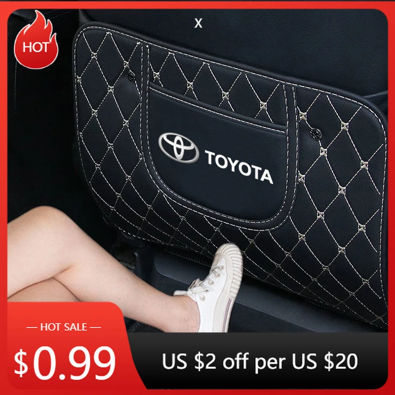 

Для Toyota 2026 Горячие колпаки ступицы 1 шт. Защитный коврик для спинки автомобильного сиденья для Toyota Gazoo Racing Corolla Yaris Chr Auris Rav