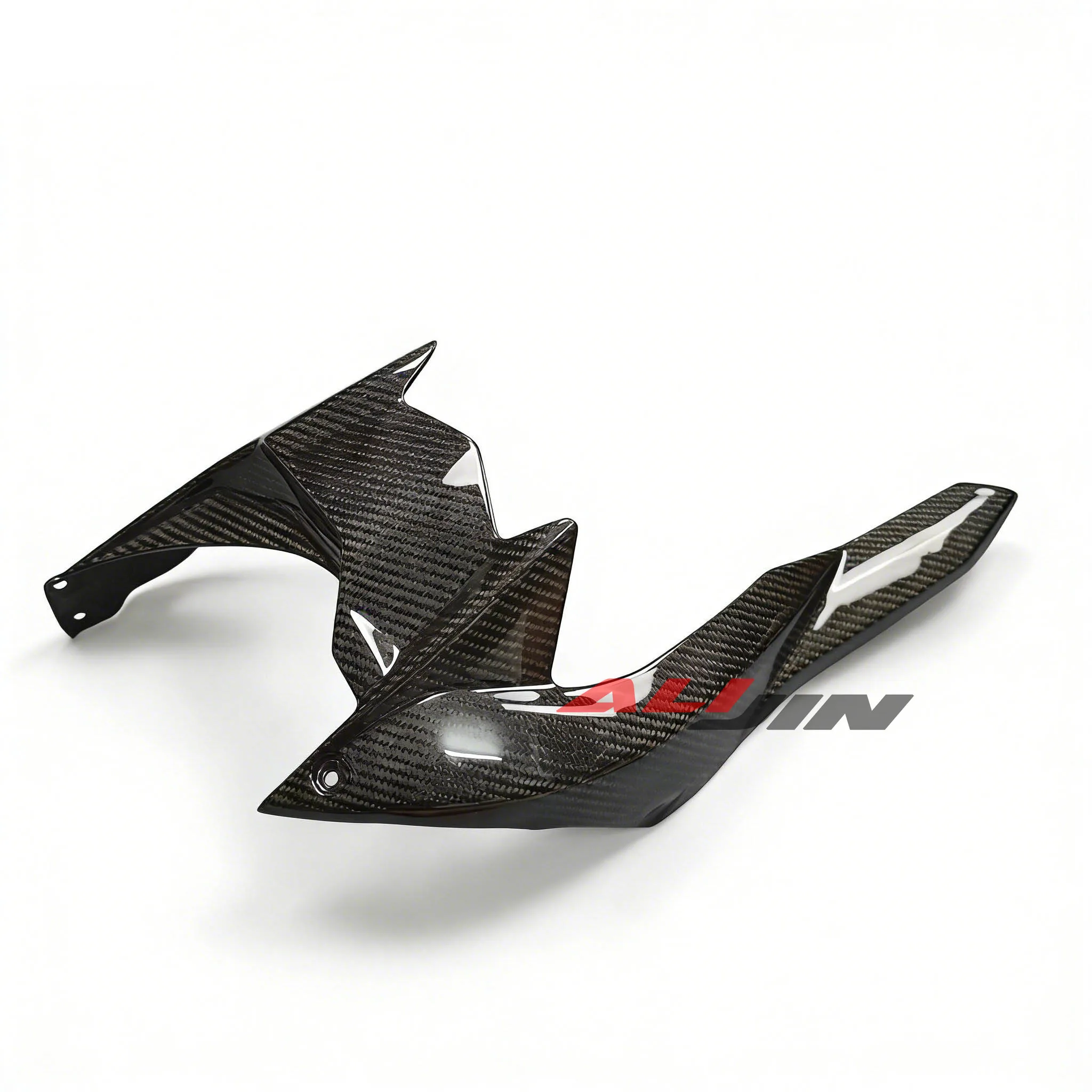 

Motorcycle Real Dry Carbon Fiber Fairing Panel For KAWASAKI NINJA H2 H2R 2025-2021 Rear Fender Mudguard Tire Cover Chain Guard