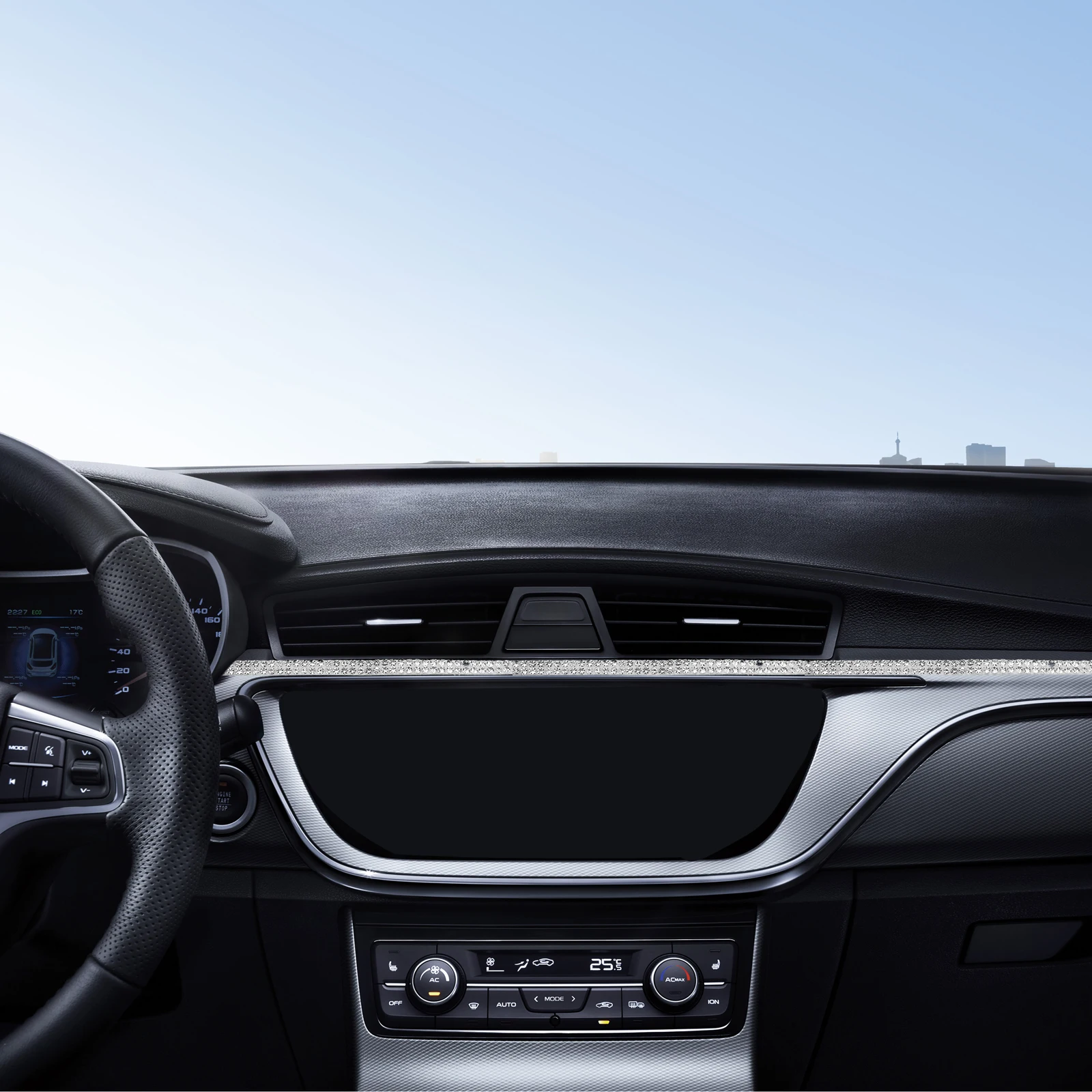 

Sparkling Rhinestone Car Stickers Self-Adhesive Bling Decor For Women Diy Dashboard Trim Interior Exterior Auto Decoration