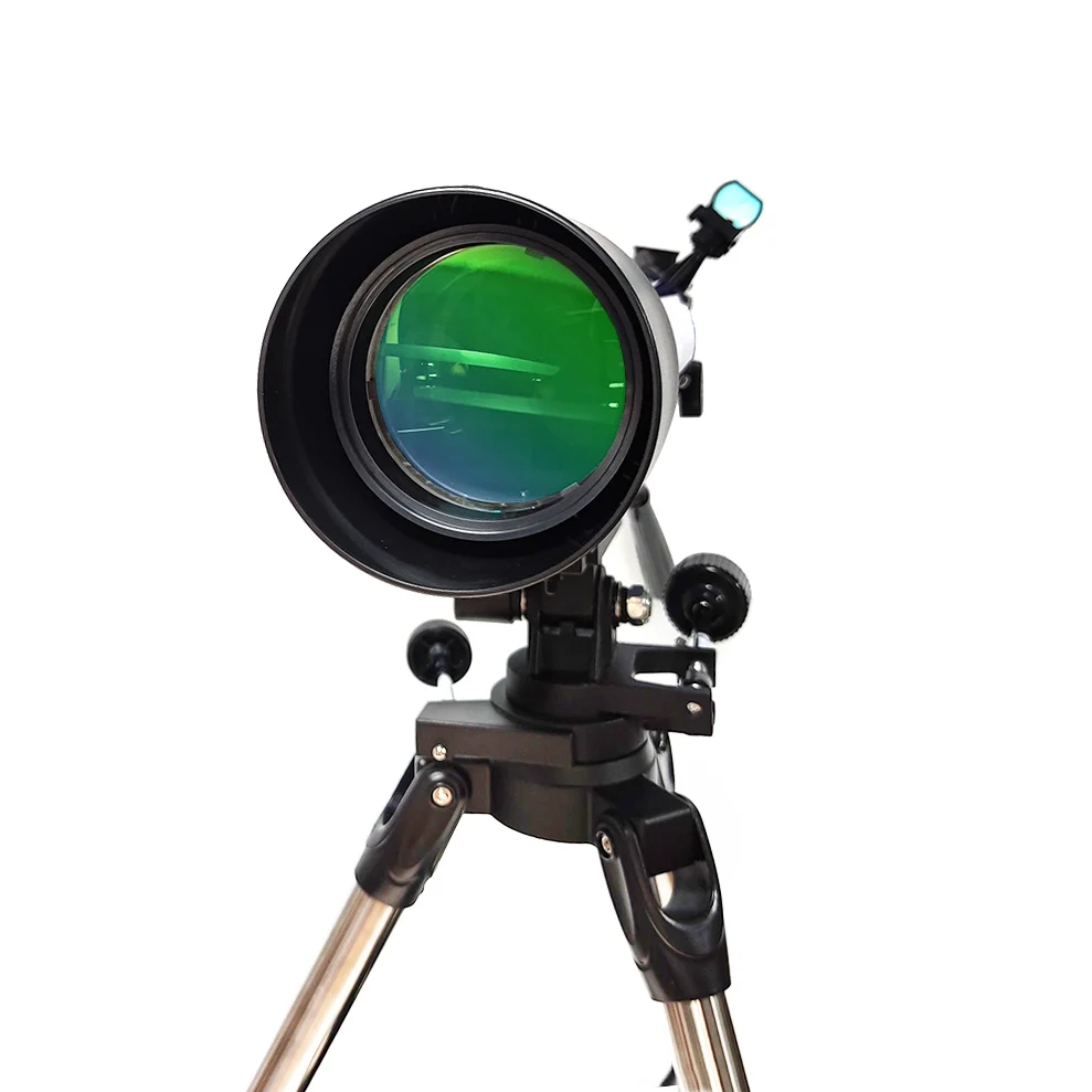 102mm Astronomical Refractor Telescope with Tripod & Finder Scope Portable Telescope Gift for Kids view 3