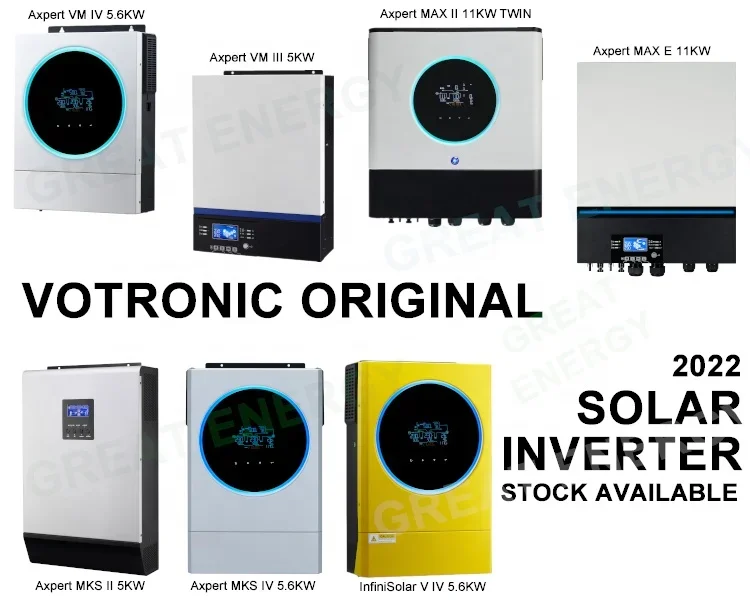 voltronic Axpert 8000w 8kw solar inverter 6000w 48v