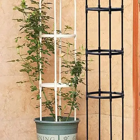 1 Set Climbing Plant Trellis Garden Support Cages DIY Vines Pot Plant Stand Frame For Flowers And Climbing Plants