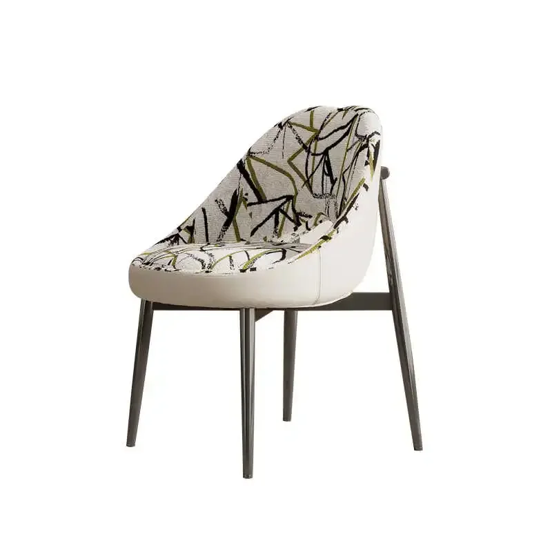 

Italian French medieval dining chair simple backrest chair