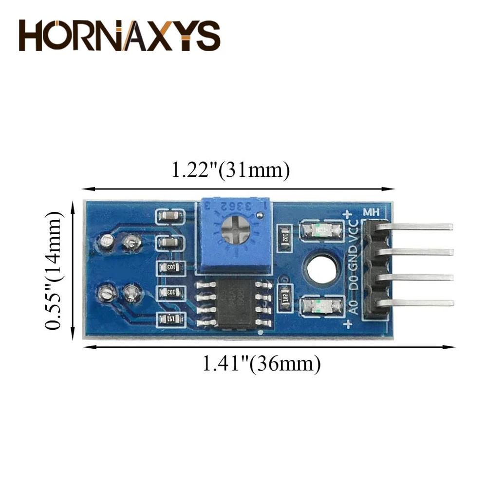 10pcs TCRT5000 infrared reflectance sensor Obstacle avoidance module tracing sensor tracing module XD-01