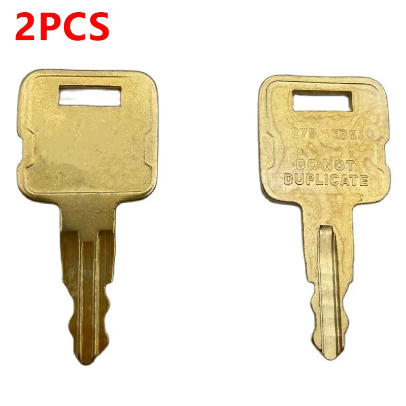 2PCS Ignition Key 278-1585 for Caterpillar Excavator Dozer