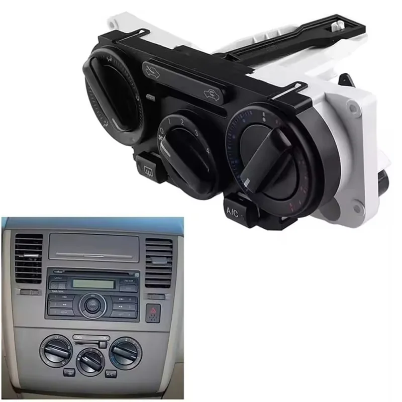 

Air For Nissan Tiida Sylphy Livina NV 200 Geniss AC Control Panel Knob Switch 27510-ED50A 27510ED50A Replacement Part