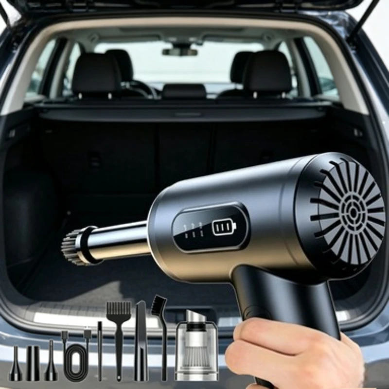 290000pa-ワイヤレスコードレスハンドヘルド車用掃除機、車と家庭用のハイパワーポータブルミニ掃除機