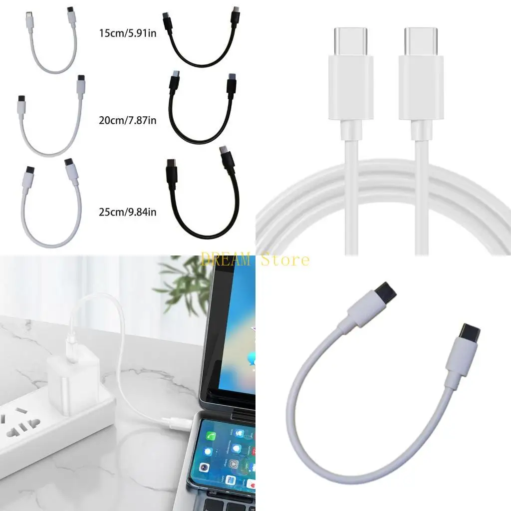 60W USB C Data Cable, Notebook Fast Charging Cord for Type C Phone Switches best sale