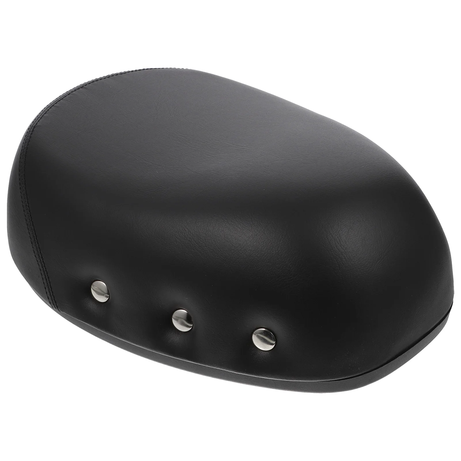 

Universal Noseless Bike Seat with Fashion Rivet High Elastic Shock Absorb Cushion for Long Ride Comfort Compatible with Electric