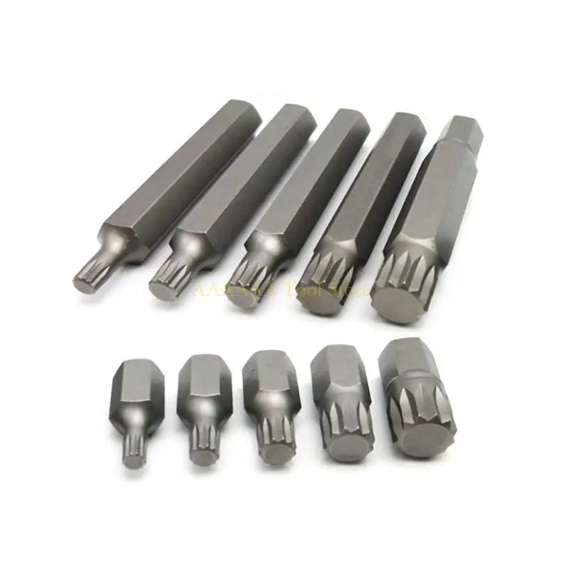 

A2BE 40Pcs High Hardness Durable Hexagon Socket Wrench High Torque with Multifunctional Strong Allen Socket