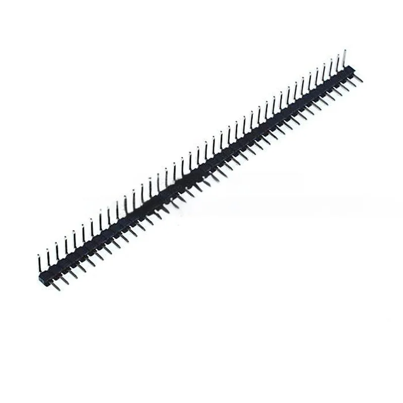10PCS 2.0mm Single Bent Pin 2.0mm Pitch Single-Row Bent Pin 1x40P 2x40P Pin Header, Dual-Row 90-Degree Bent Pin