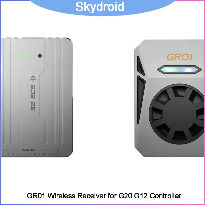 

Skydroid GR01 Wireless Receiver for G20 G12 Controller, Plug and Play Simulator for DJI Drone Flight Training Accessory