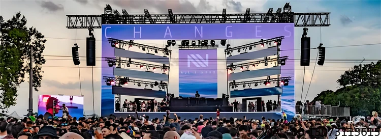Светодиодный экран для аренды на открытом воздухе P2.604 — новая полноцветная панель для концертов и мероприятий