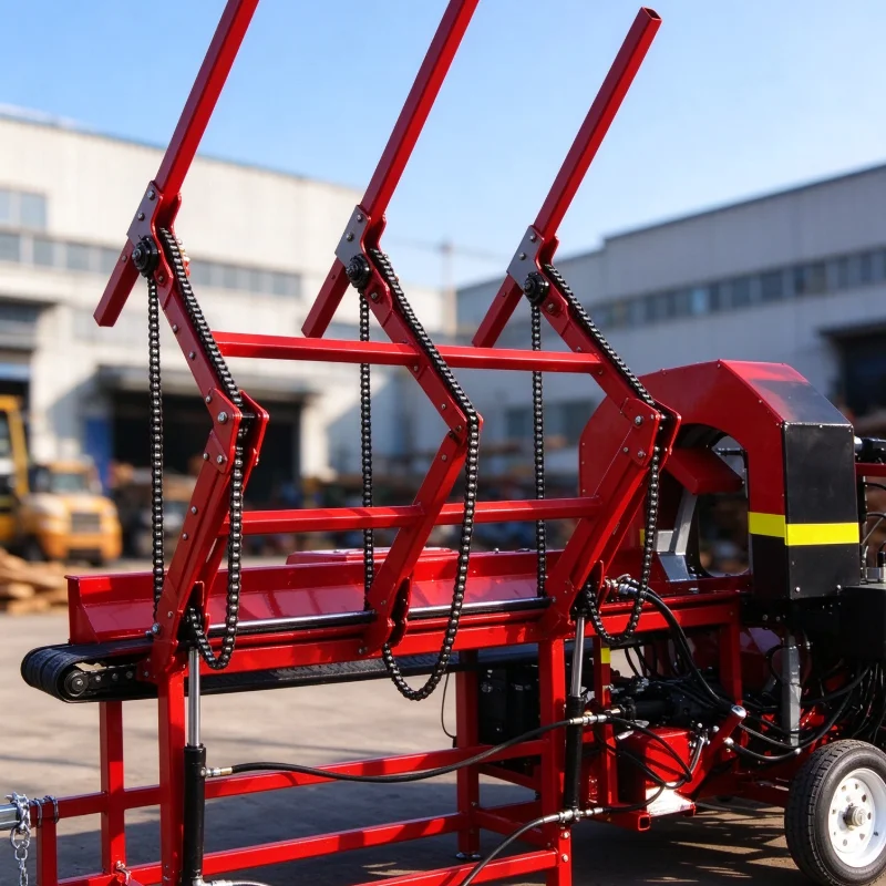 Hot Sale Hydraulic Wood Splitter with 4-Way Wedge: Efficient 30-Ton Firewood Processing for Tractor Mounting