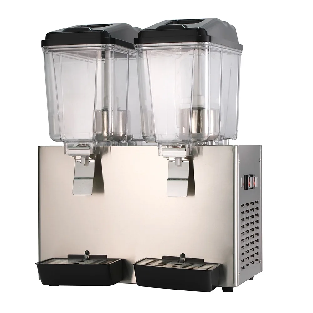 

Commercial hot and cold double temperature beverage machine restaurant buffet stainless steel juicer cold drink