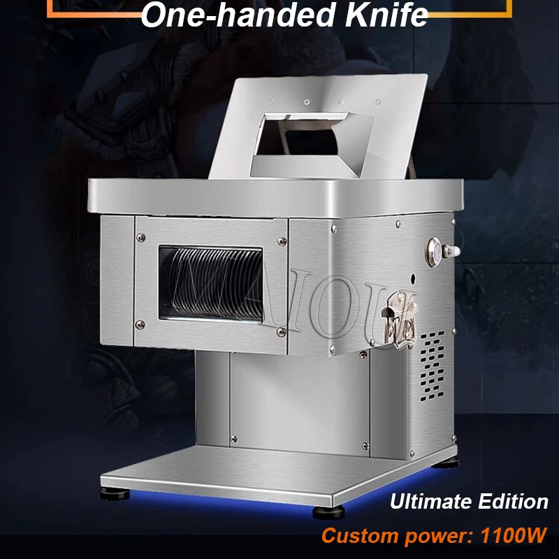 Automatic Meat Slicer Commercial Multifunctional Fresh Meat Dicing Machine Household Lamb Roll Slicer