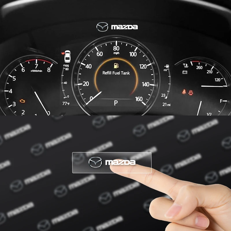

1/2/5/10pcs Car Stickers emblem Auto Decor Decals Window Wiper Stickers For Mazda CX-3 Bk CX-5 MS Speed 5 6 2 3 CX30 MX-5