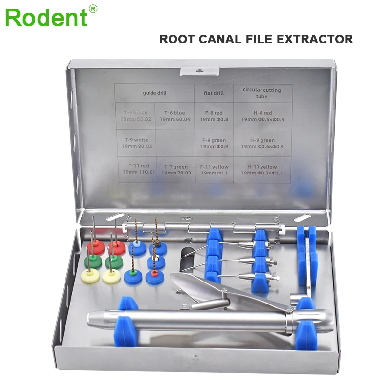 Dental Instrument Root Canal Extractor Endodontic Files Extractor Broken File Removal Kit Dental Root Canal Treatment