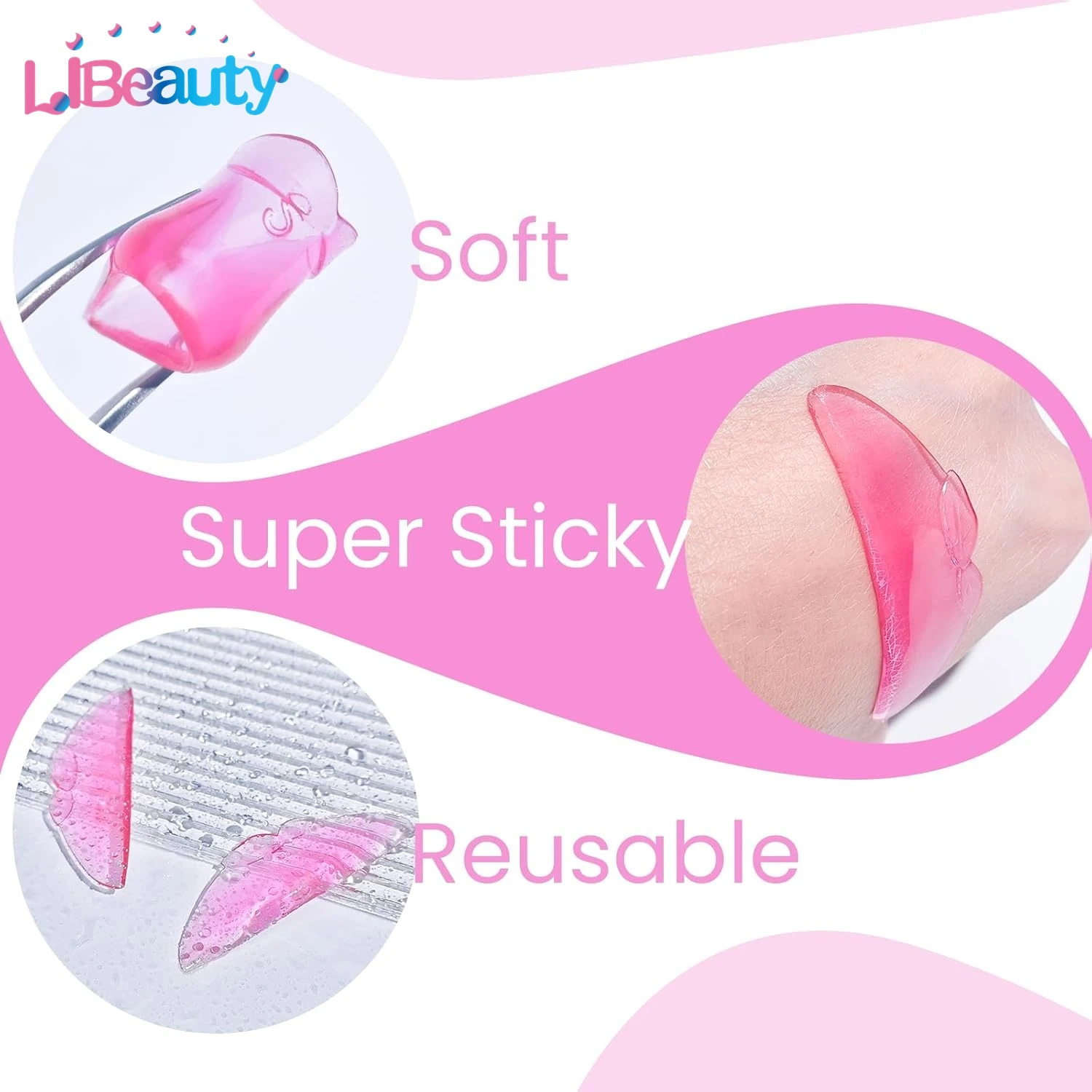 Libeauty Geen Lijm Super Sticky Wimperlift Staaf Koreaanse Lash Lift Schilden Plat Gebruik Verzachtende Wimpers Lash Lift Pads Voor Thuisgebruik