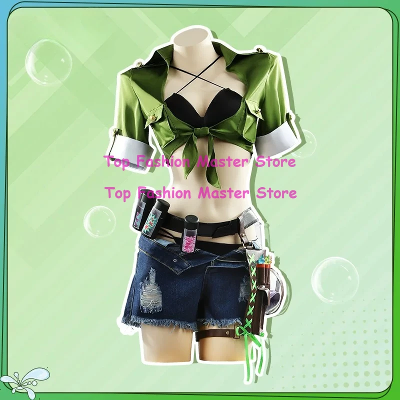 

Agnes Tachyon Cosplay Umamusume Pretty Derby Lunatic Lab Costume Bikini Swimming Suits Cosplay Costume Wig Halloween Sexy Outfit