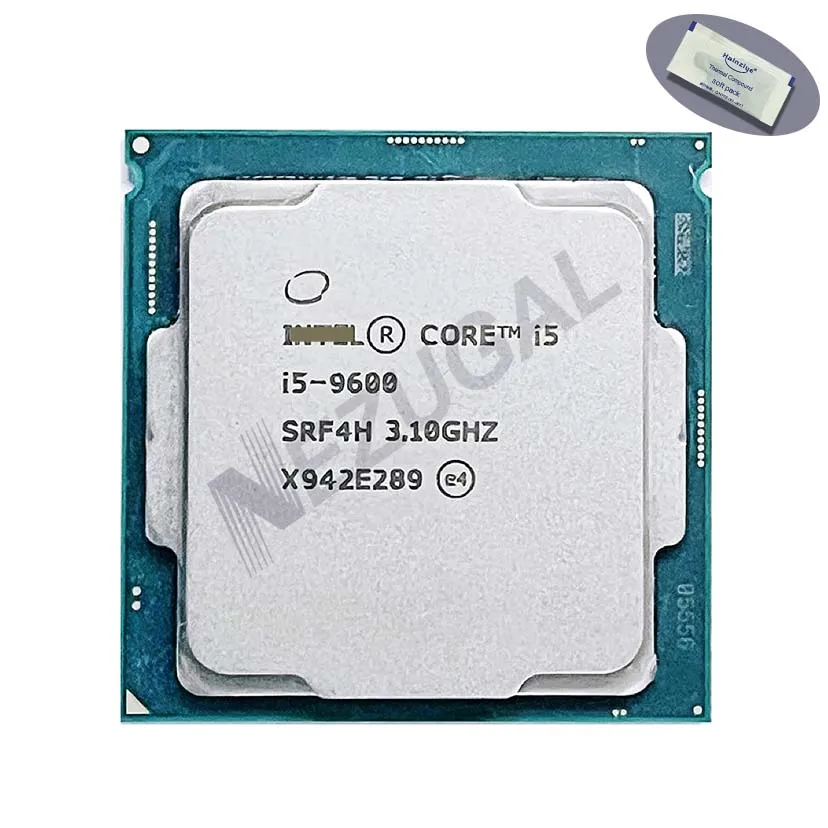 

I5-9600 I5 9600 SRF4H 3.10 up to 4.60 Ghz Six Core 9M 65W LGA1151 CPU processor