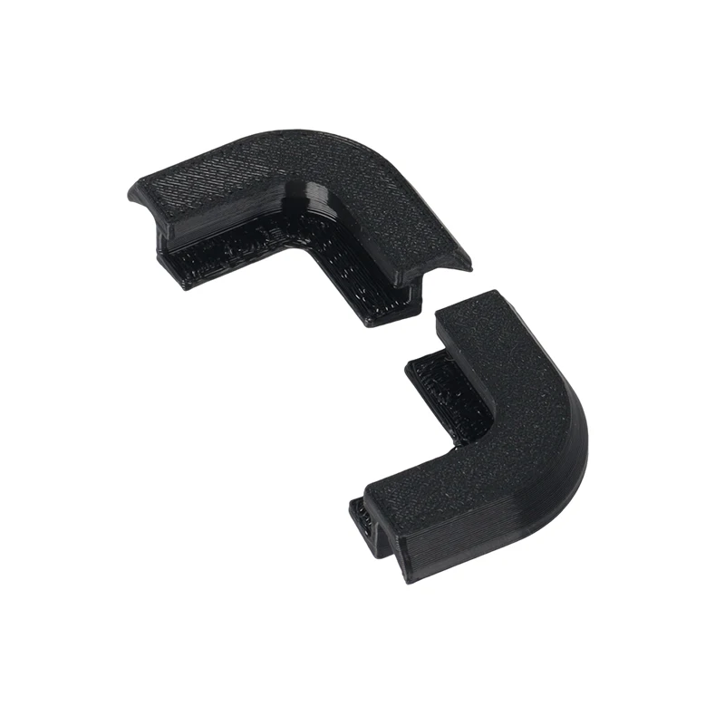 2PCS Rear Window Seal Corners For BMW E36 Sedan 3 Series Weatherproof Rubber Sealing Corner Auto Repair Spare Parts