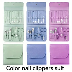â16-Piece Professional Nail Clipper Set, Stainless Steel Fingernail and Toenail Tools, Unisex Nail Care Kit