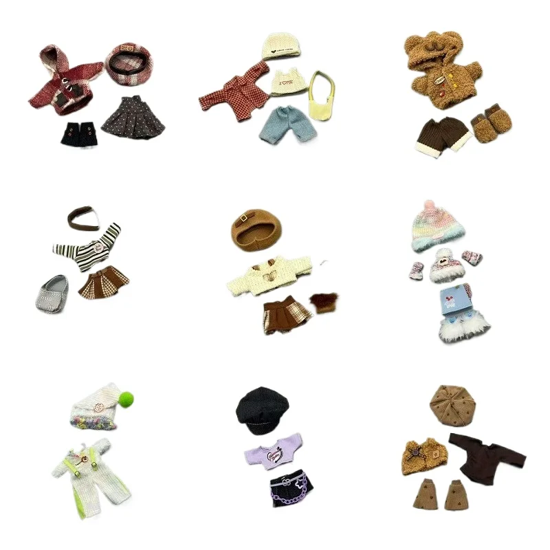 Doll's Clothes Suitable for 1/8 BJD, 1/12 , 15-17CM Doll YMY Thin Body Dress Up DIY Clothing Toy Accessories