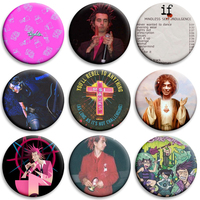 Anime FRANKENSTEIN GIRLS Enamel Pin Msi Mindless Self Indulgence Brooch Jamie Hewlett Tinplate Badge for Clothes Bag Decor Gifts
