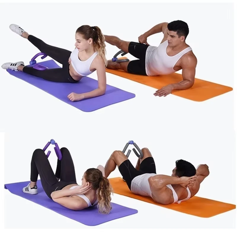 Pelvic Floor Muscle Trainer and Thigh Exerciser for Postpartum Recovery, Body Shaping, Leg and Butt Training Yoga Equipments