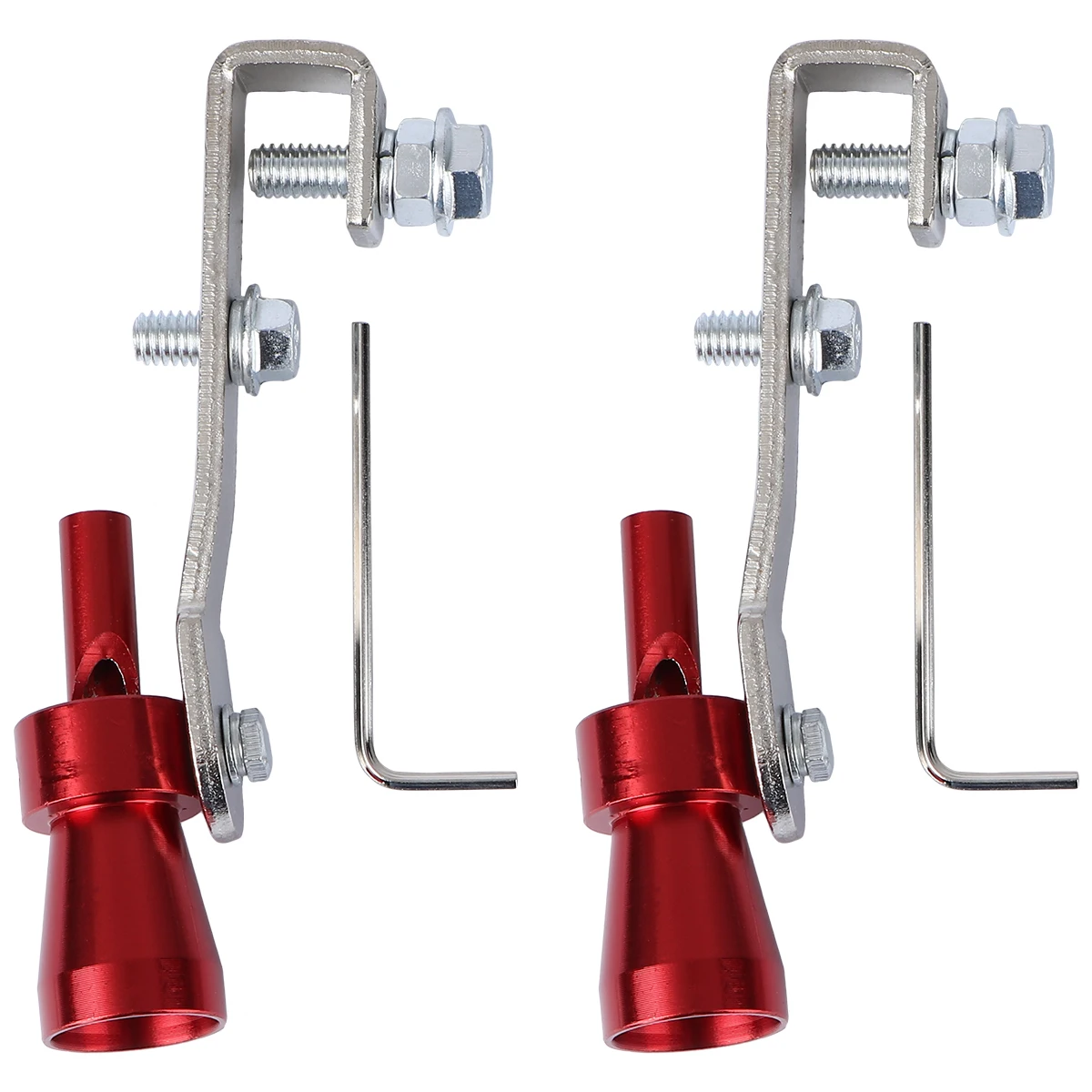 

2PCS Whistle Car Exhaust Sound Simulator Roar Maker Universal Tailpipe Accessory Practical Durability Vehicle Decor