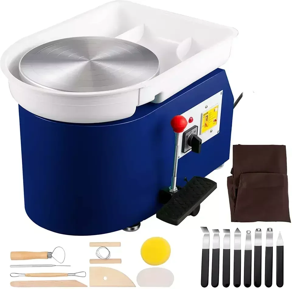 Electric Pottery Wheel 2025, DIY Clay Forming Machine for Ceramic Art
