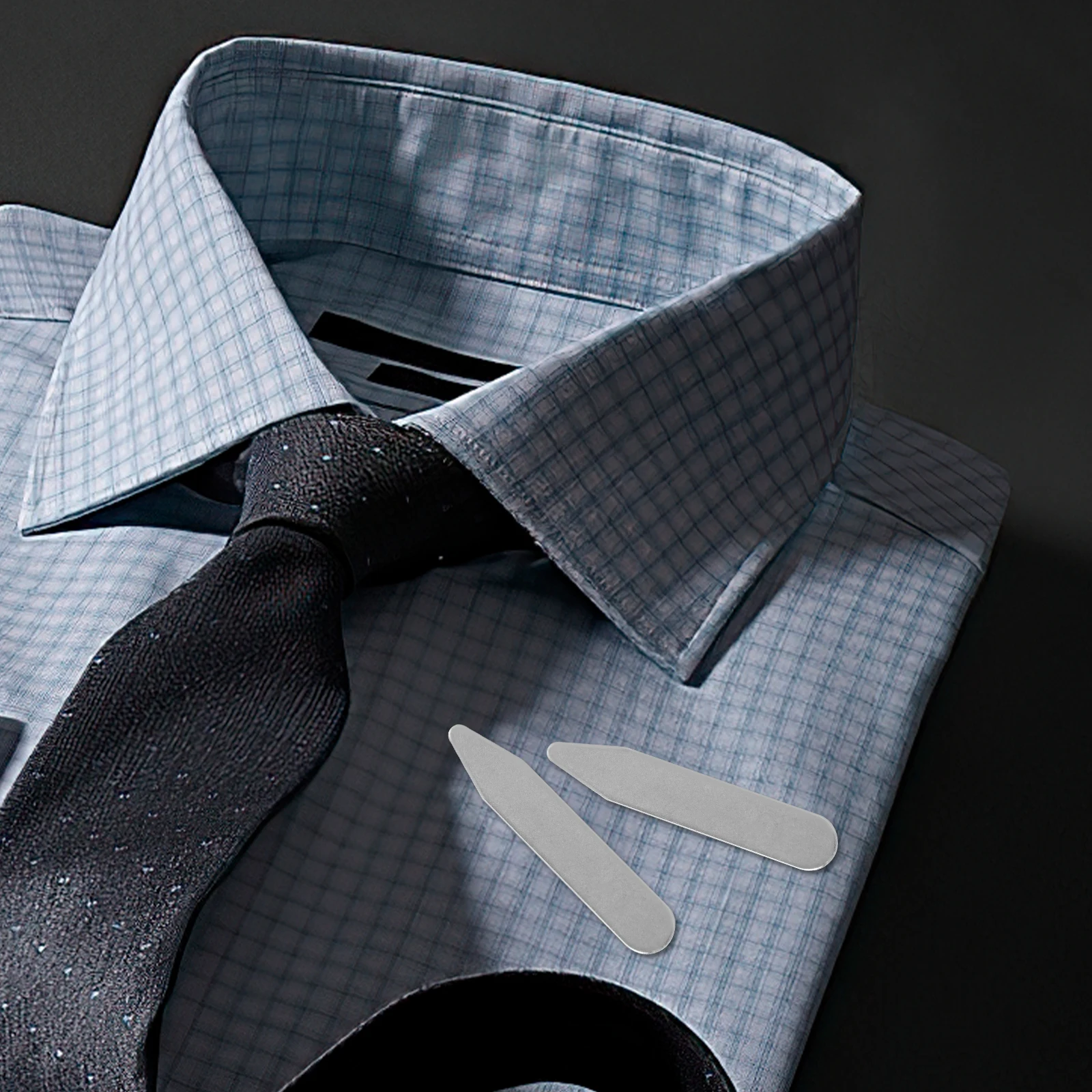 

16 Pcs Shirt Neckline Suit Dress Collar Inserts Modeling Stays Men Mens Men's Stainless Steel and Women for Shirts Clothes