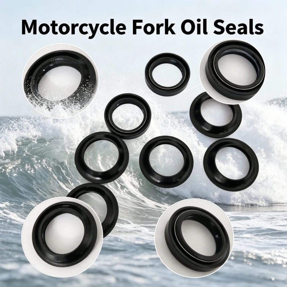 

2/4/8/16pc 45x57x11 Front Fork Dust Oil Seal 45 57 For Honda VTX 1800 C Valkyrie 1800 GOLDWING AIRBAG VT1300 CX CRF1000 L 01-18