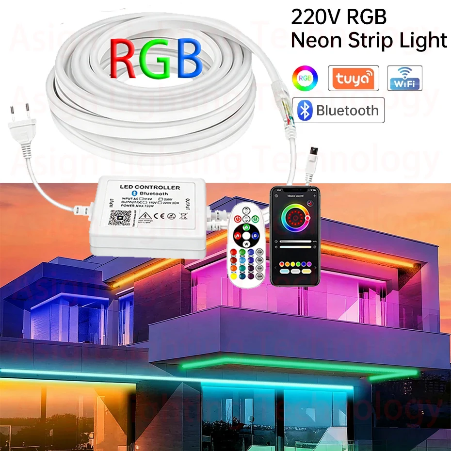 bande-lumineuse-led-intelligente-tuya-220v-rgb-neon-5050-etanche-flexible-controle-ir-bluetooth-ou-wifi-compatible-avec-alexa-google-home