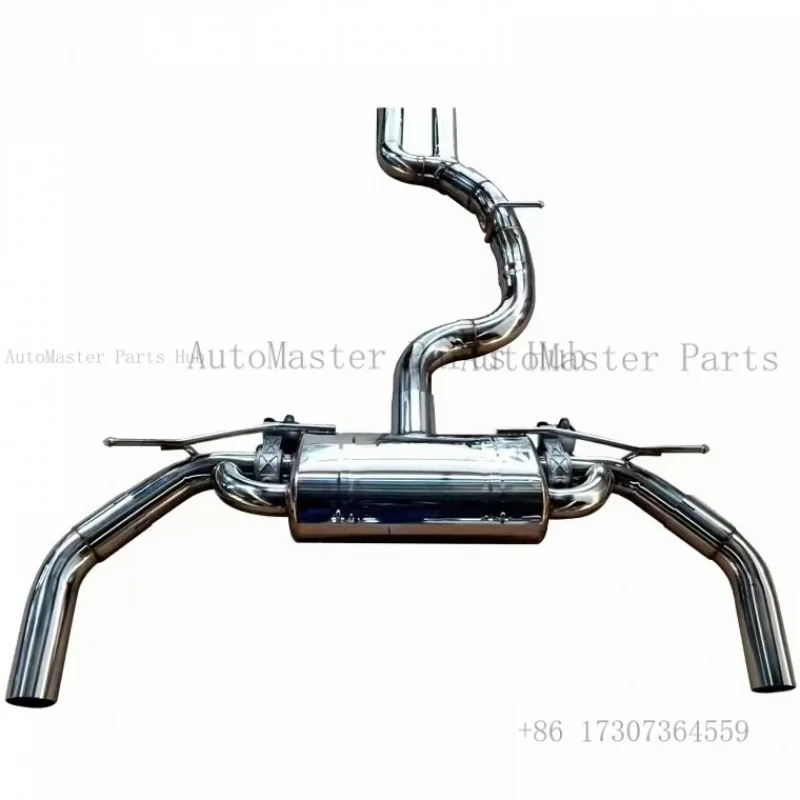 

Выхлопная система CatBack для Audi TTRS 2.5T, оригинальная, из нержавеющей стали, с электронным клапаном, зеркальная полировка, толщина 1.5 мм