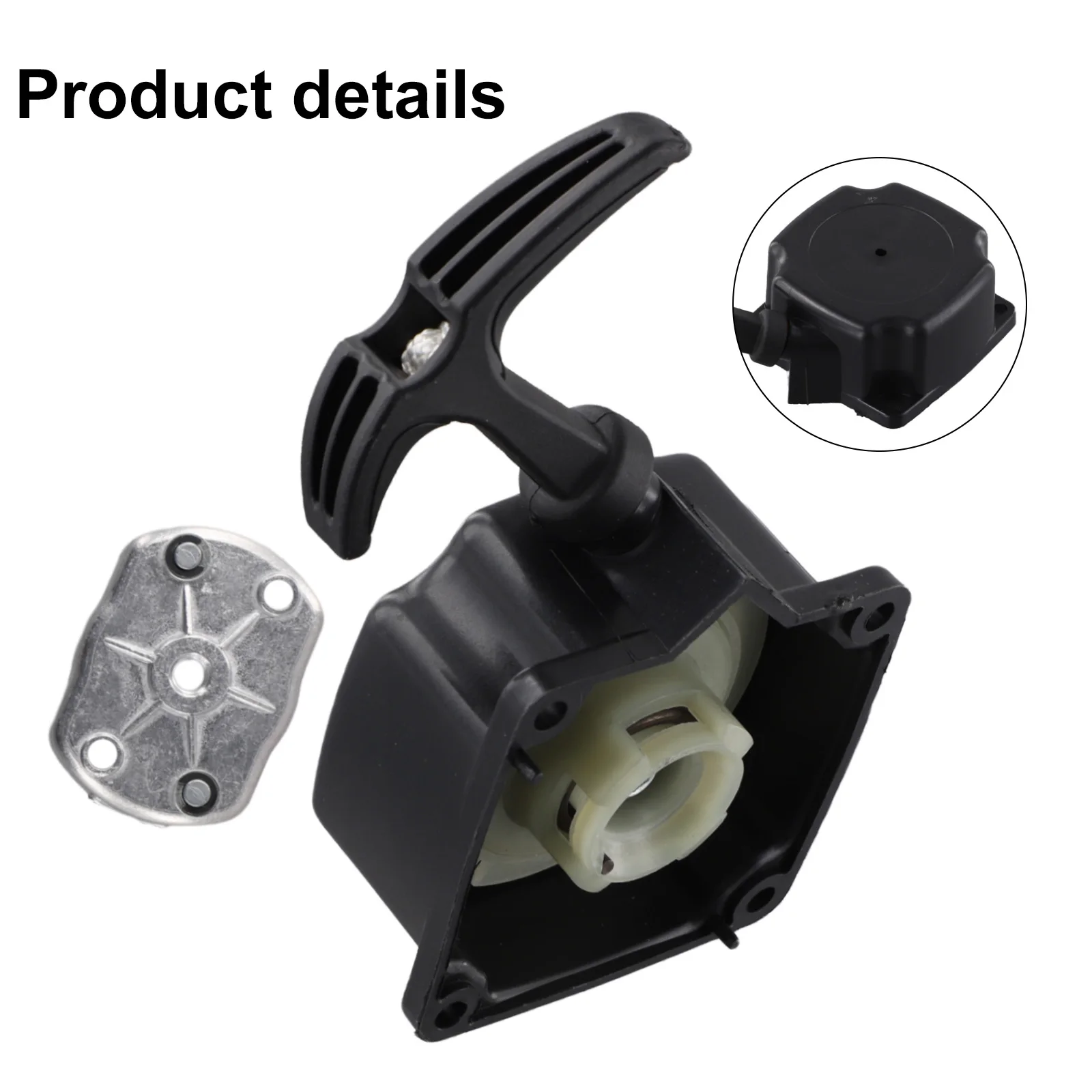 Recoil Pull Starter Tool for Lawnmower and Brush Cutter Engines Compatible with 47/49CC 40 5 Models Aluminium Plate