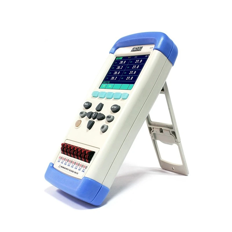 Multi channel Portable digital Temperature controller data logger for industrial