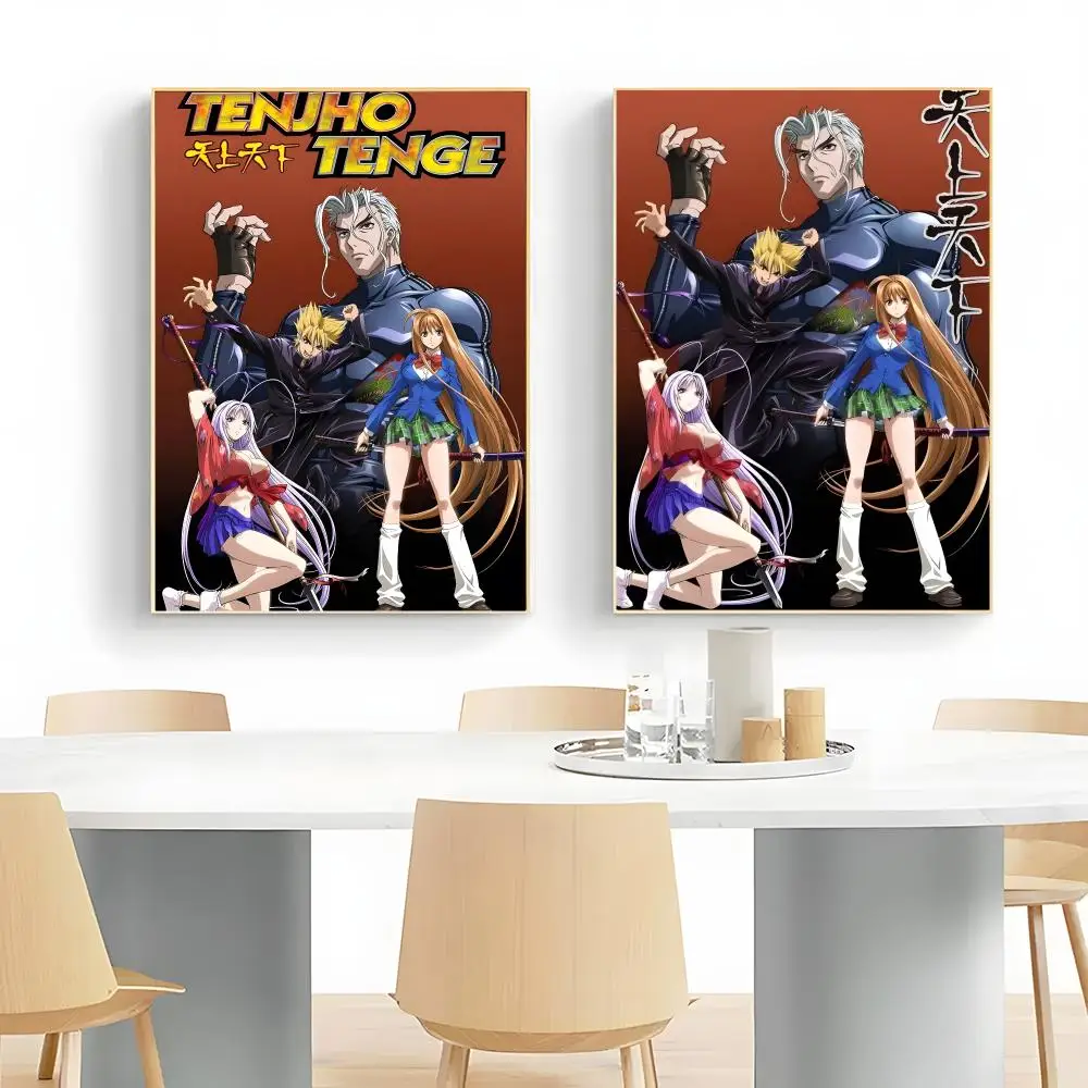 Intense Manga T-Tenjho Tenge Poster Wall Art Print Decorative Mural Home Decor Gift Unframed