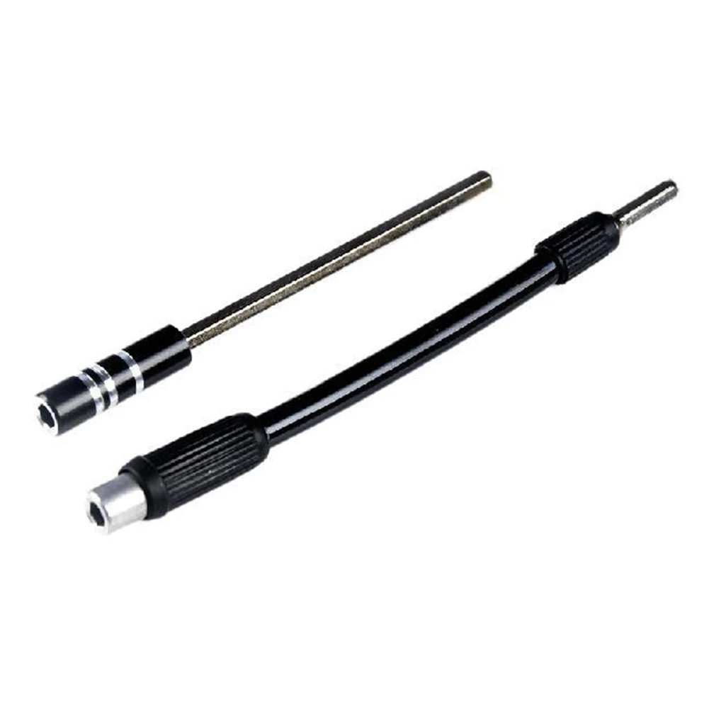 Imagem -04 - Barra de Extensão Estendida Flexível Bendable Suporte de Bit de Chave de Fenda Eixo Magnético mm Hex Drive Drill Bit Extension Rod
