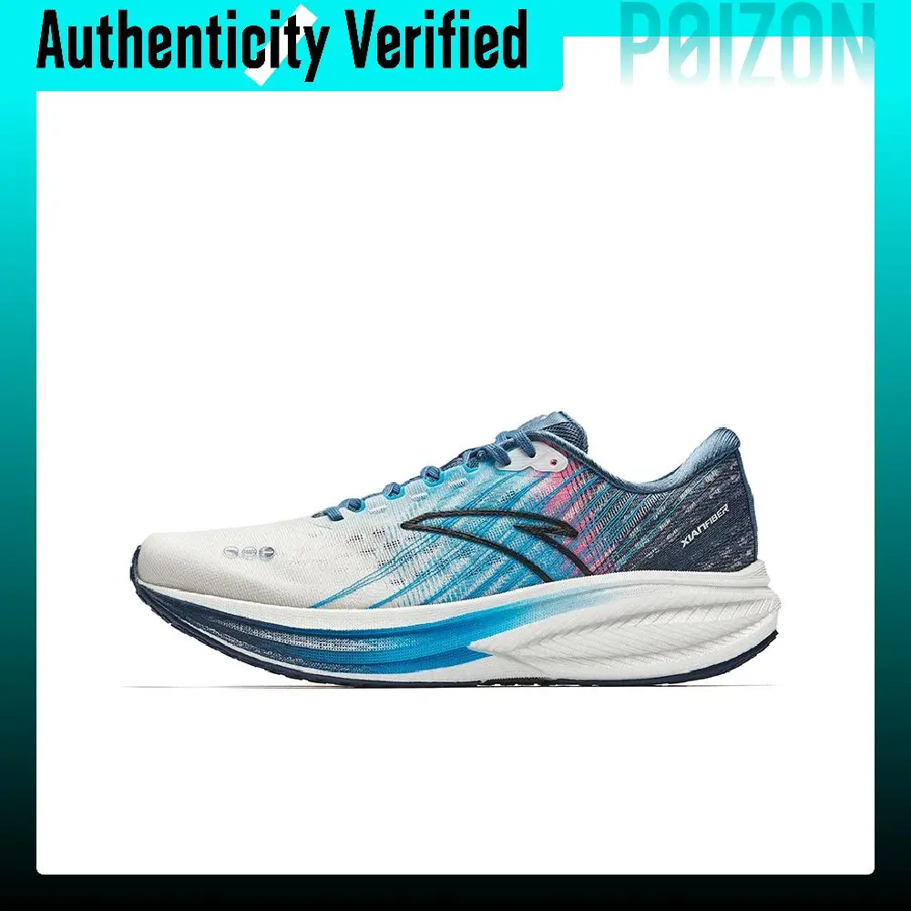 Anta Champion 3 Nitrogen Technology Low top Running Shoes Men's Sea Blue 112435562-4