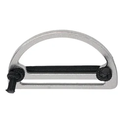 Tope de cinturón de peso de anillo en D para buceo, hebilla de retenedor de arnés de anillo en D plateada para correas, deporte de buceo