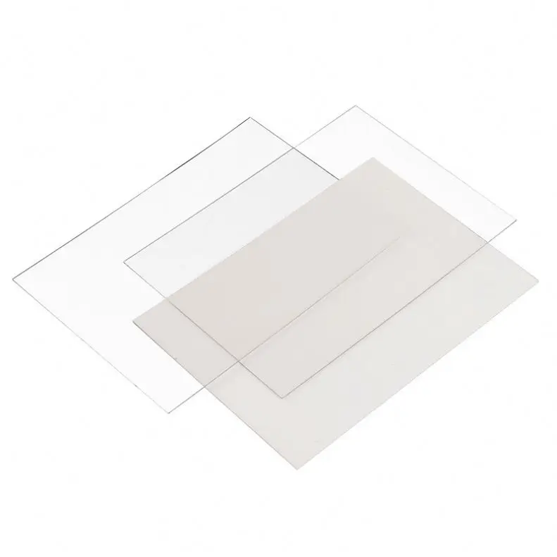 0.8mm White Matt Glossy Hard Plastic Rigid Lamination PET PETG Sheet Board for Furniture 1 TON
