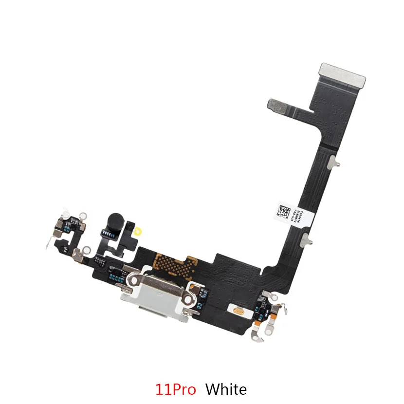 For iPhone 11 11Pro 11ProMax Charger Charging USB Port Dock Connector Flex Cable With Microphone And Headphone Audio Jack